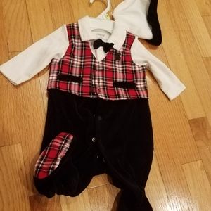Little me set bodysuit Boys footies one pieces
